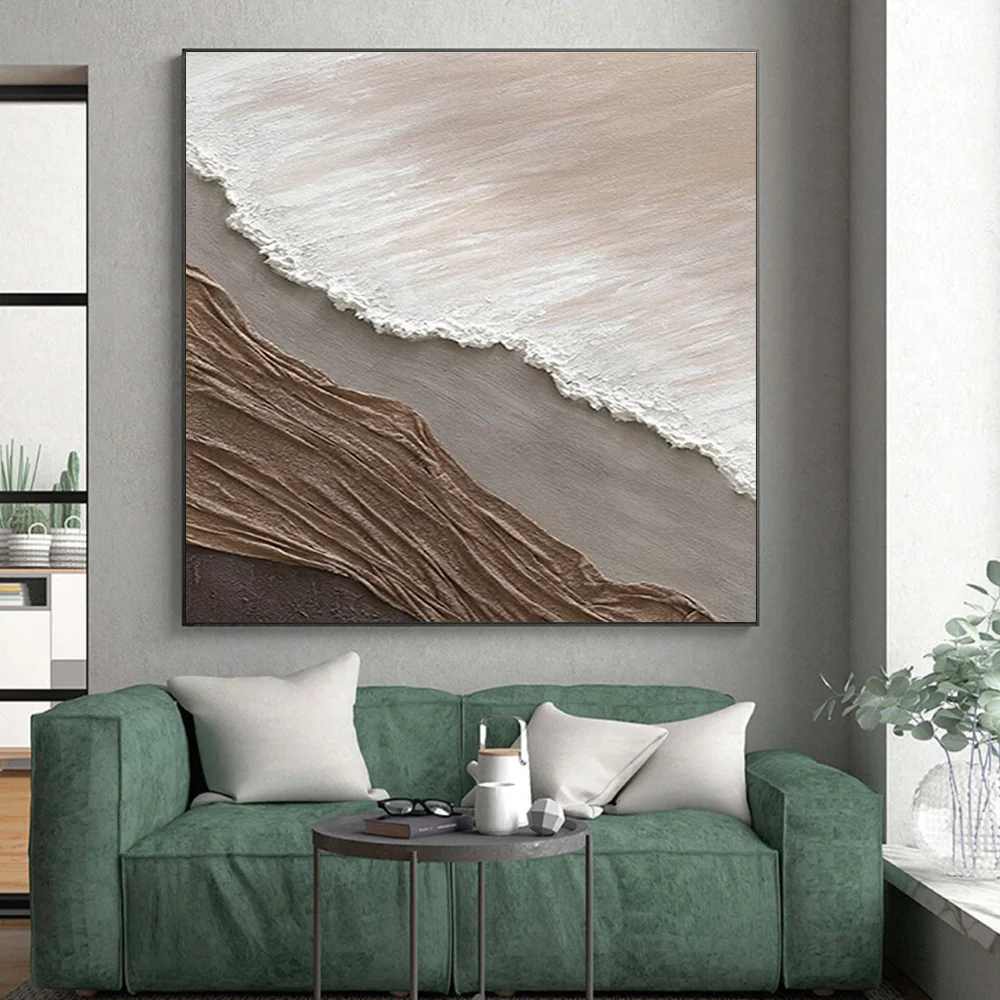 Neutral_Minimalist_Textured_Layers_Bedroom_Canvas_Wall_Art_7CK49 wall art